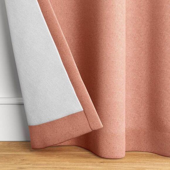 Threshold - Blackout Aruba Window Curtain Panel - Threshold Red - Picture 3 of 4